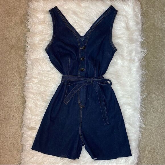 Universal Thread Jumpsuit altered into a romper - Picture 6 of 13